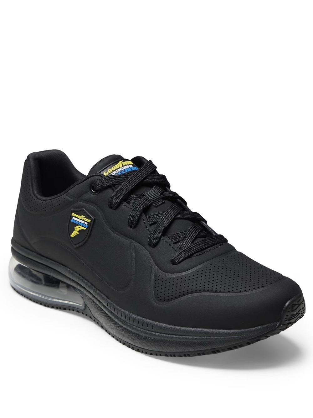 Sketchers Goodyear Black Non-Slip Shoes Sneakers